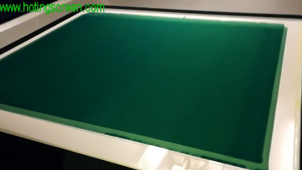 How to exposure screens by Hoting auto screen exposure unit for quality stencil making