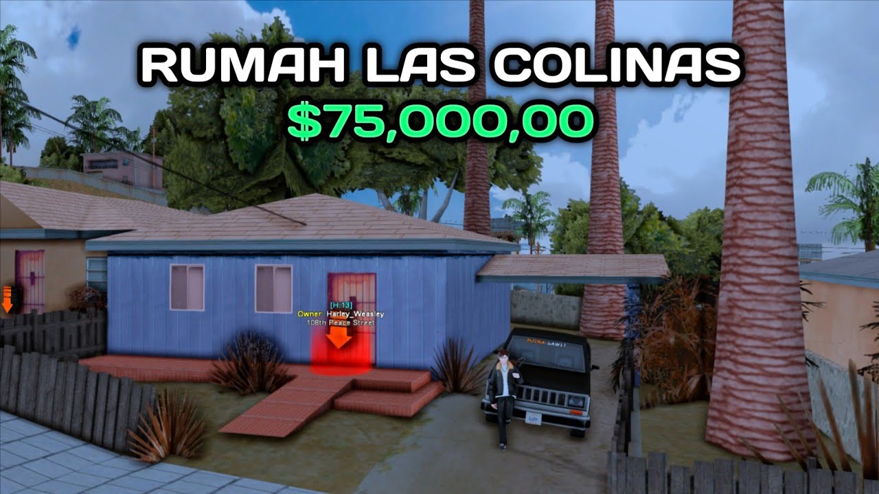 JGRP - MURAH!! RUMAH 3 RUANGAN LAHAN PRIBADI + ROOFTOP F&D | GTA SA ROLEPLAY #jogjagamers