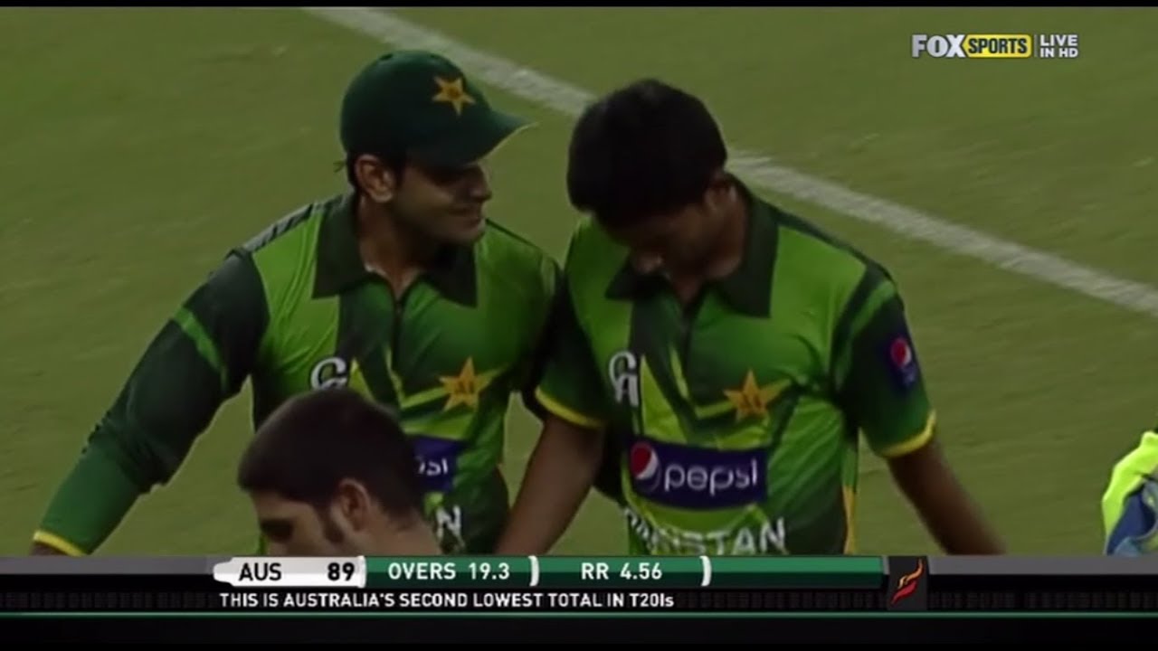 Pakistan destroyed Australian batting for just 89 runs 1st t20 2012