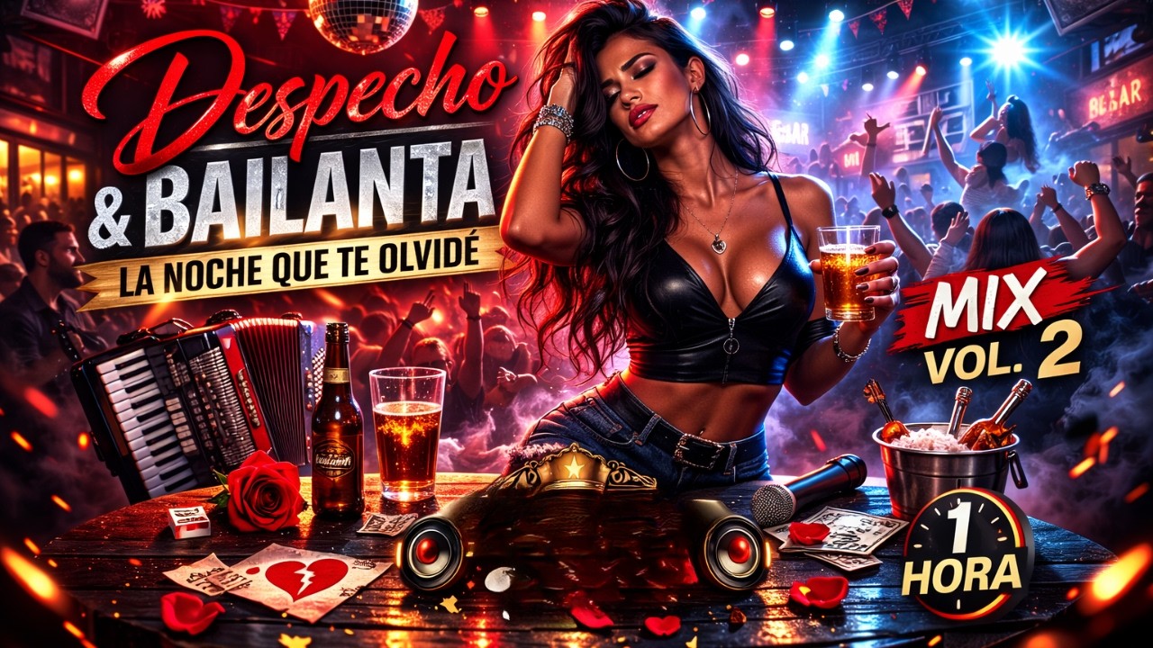 🔥 DESPECHO & BAILANTA 🍺 Cumbia para tomar y olvidar | MIX VOL.2 (1 Hora)