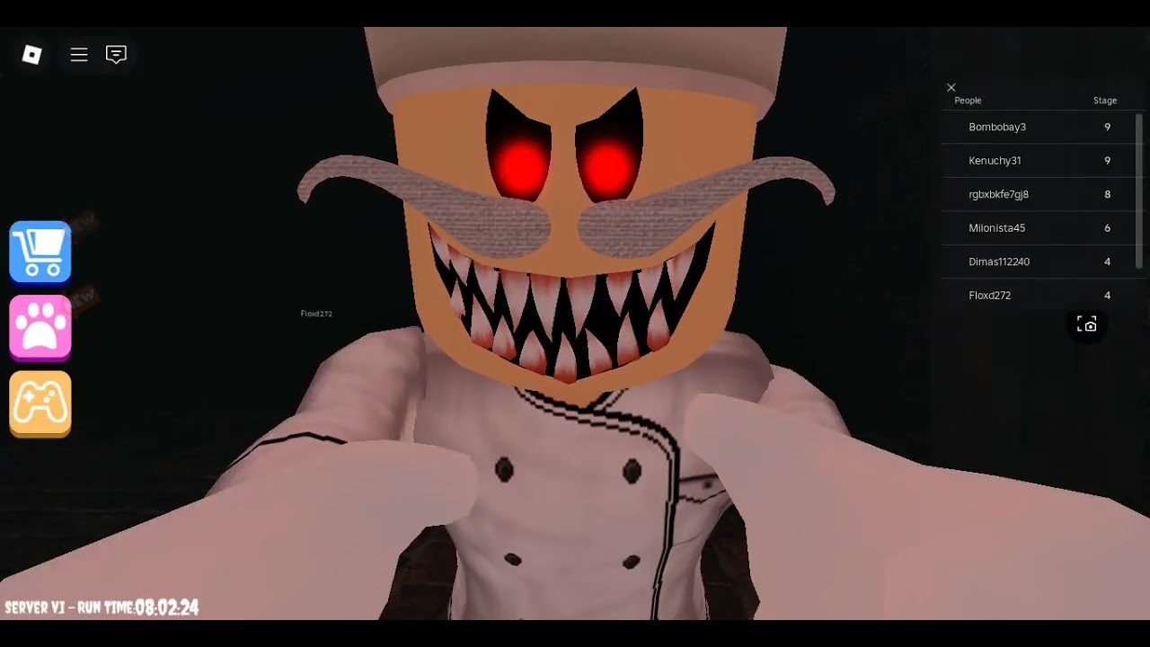 Escape Papa Pizza's Pizzeria! (SCARY OBBY) By @PlatinumFalls Prt 1
