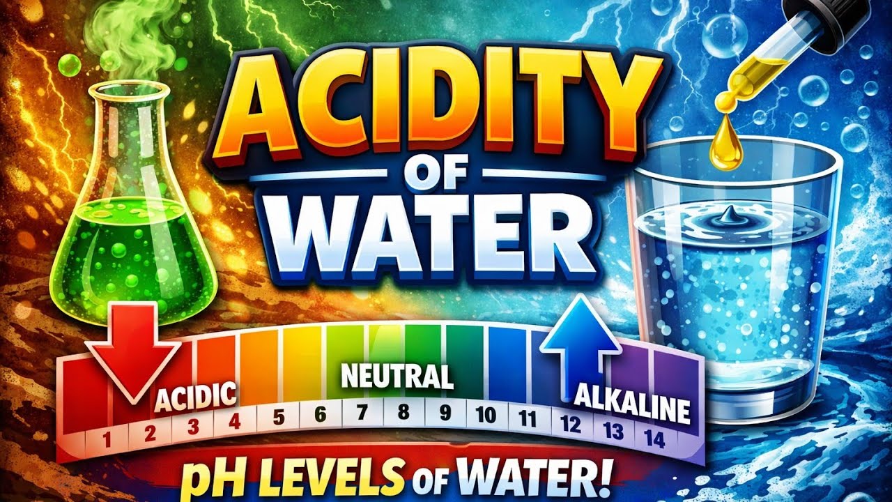 Acidity test water|Acidity of Water |Definition, pH Scale, Test Method & Calculation |Water Analysis