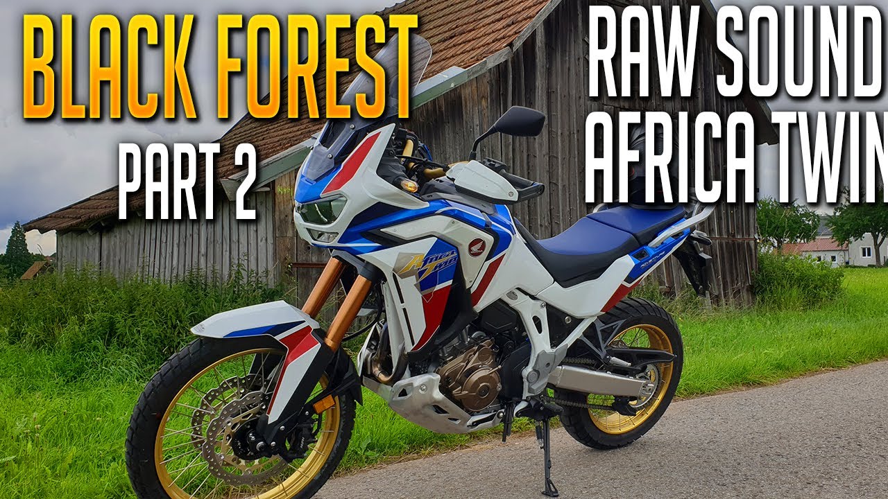 Engine & Transmission RAW SOUND Africa Twin Adventure Sports DCT ES - Germany's Black Forest Part 2