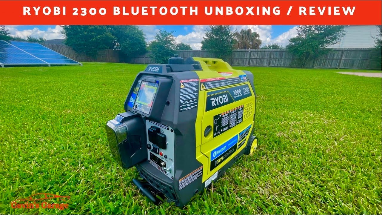 RYOBI ONE+ Bluetooth 2,300-Watt Starting, Electric Start, Digital Inverter Generator Review