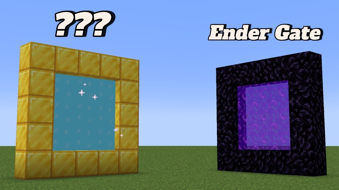 What is inside the Golden Gate in Minecraft ?