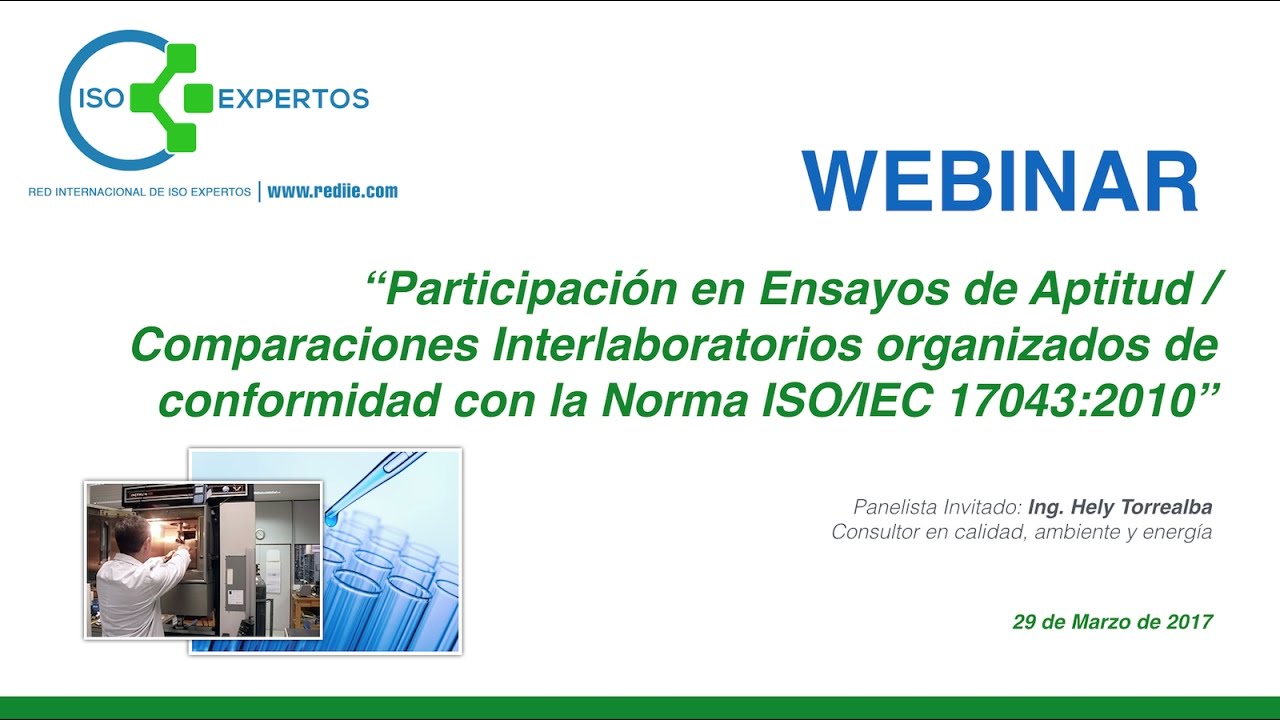 Participación en Ensayos de Aptitud, Comparaciones Interlaboratorios