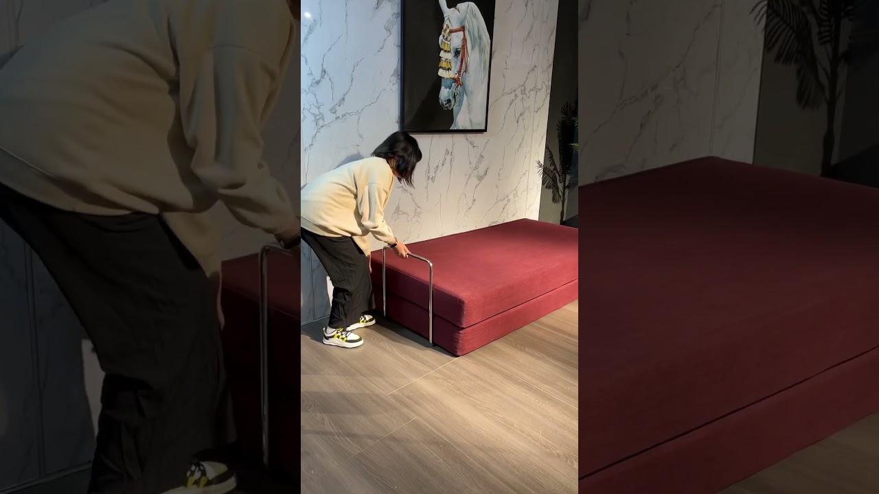 Compressed sofa bed
