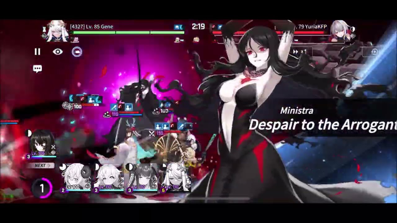 CounterSide Ranked  PVP match 199