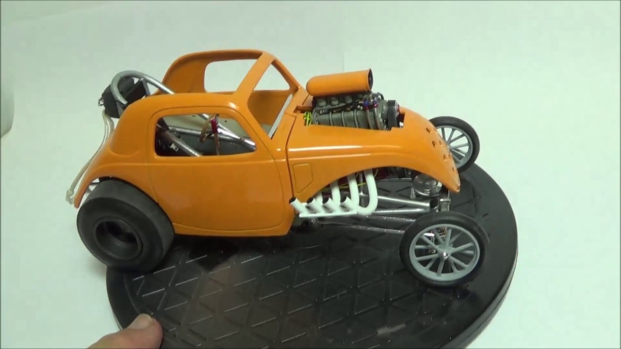 Fiat Altered Dragster Diecast Acme Kit 1/18th Scale Model Part 2 Final