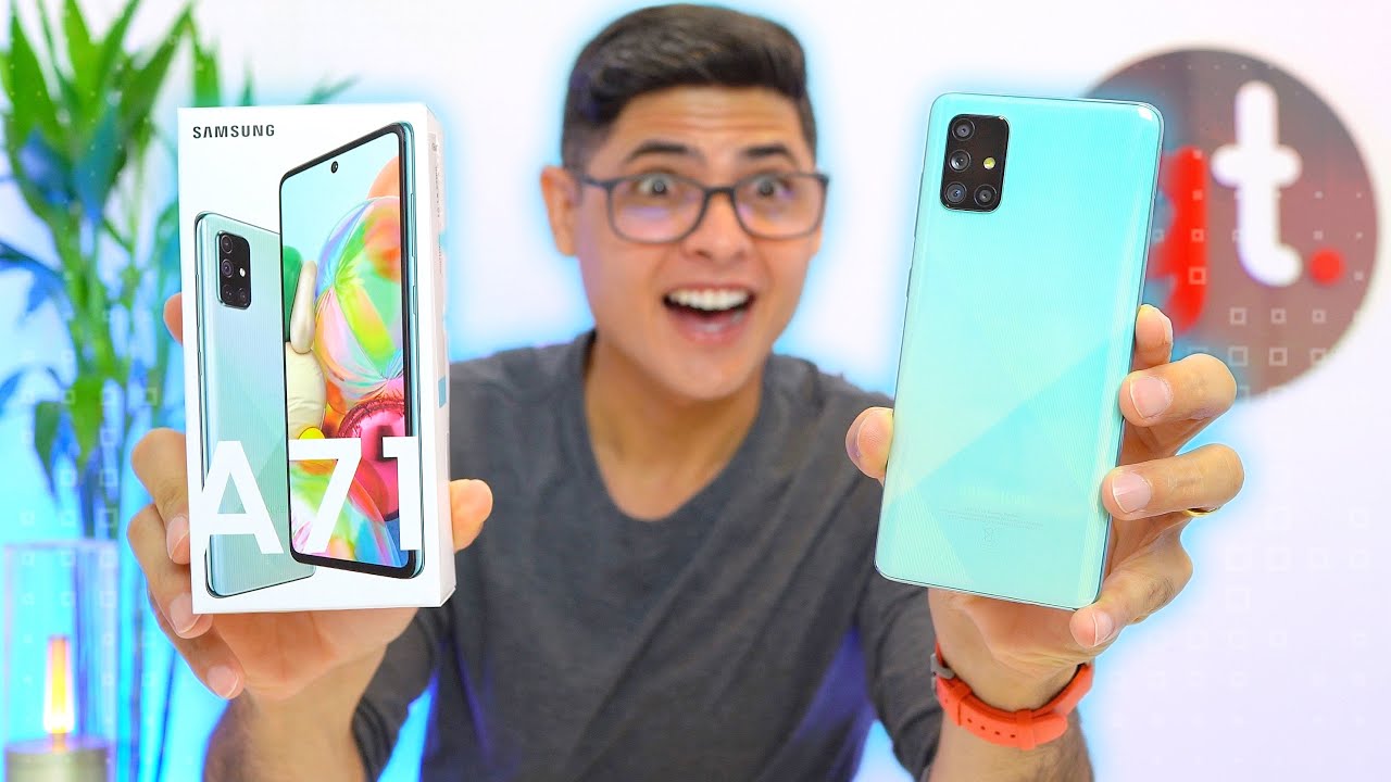 Galaxy A71 - O NOVO GIGANTE DA SAMSUNG! Unboxing e Impressões