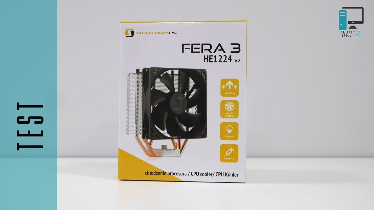 Fera 3 HE1224 v2 Test chłodzenia CPU