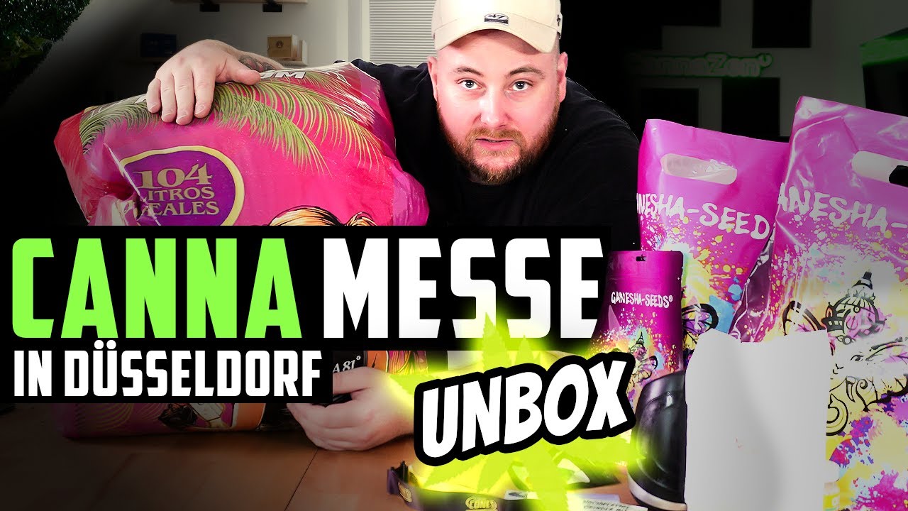 MESSE-UNBOX NACH DER CANNAFAIR 🥦| luckyandstoned x CannaZen