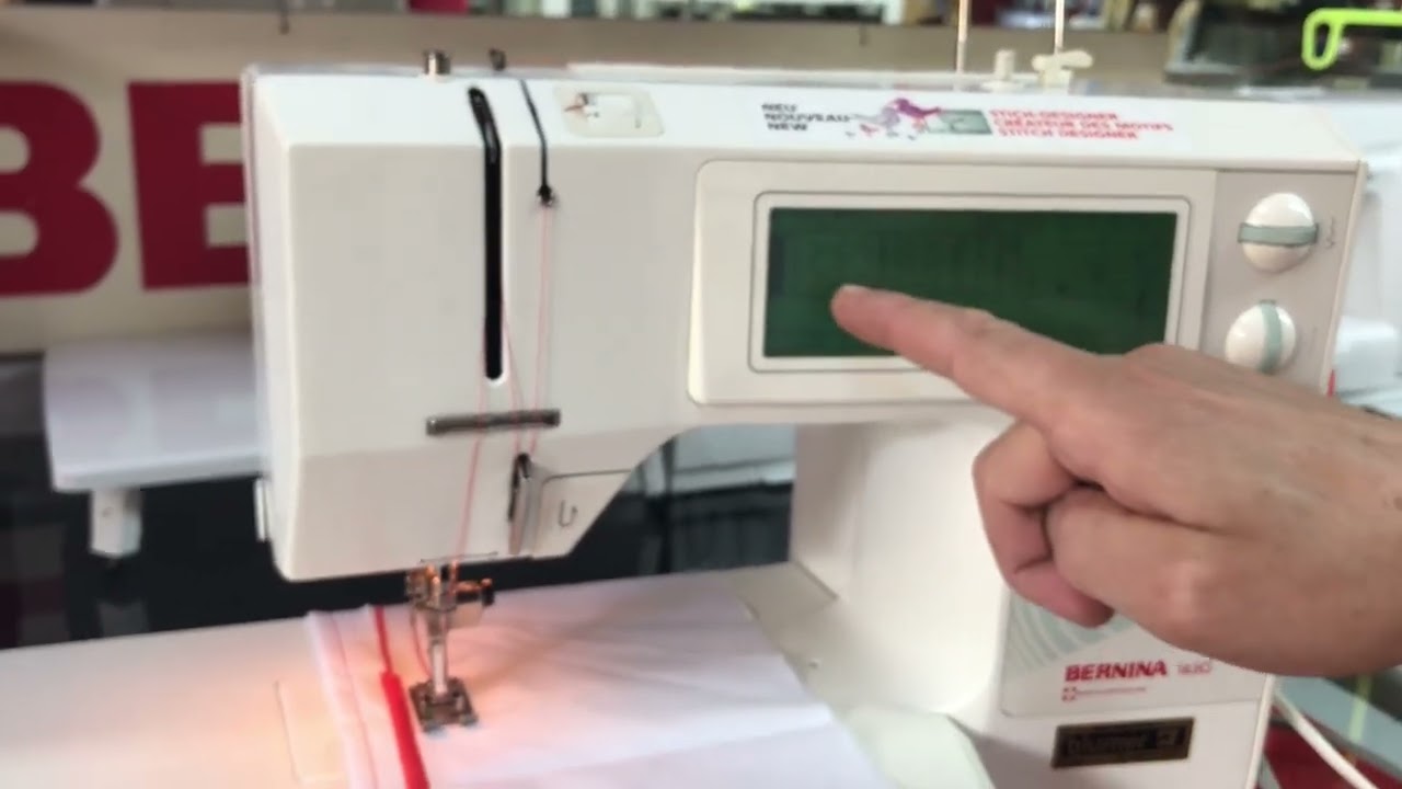 BERNINA 1630 Kullanımı – Dikiş Makinesi Eğitimi ve İpuçları!