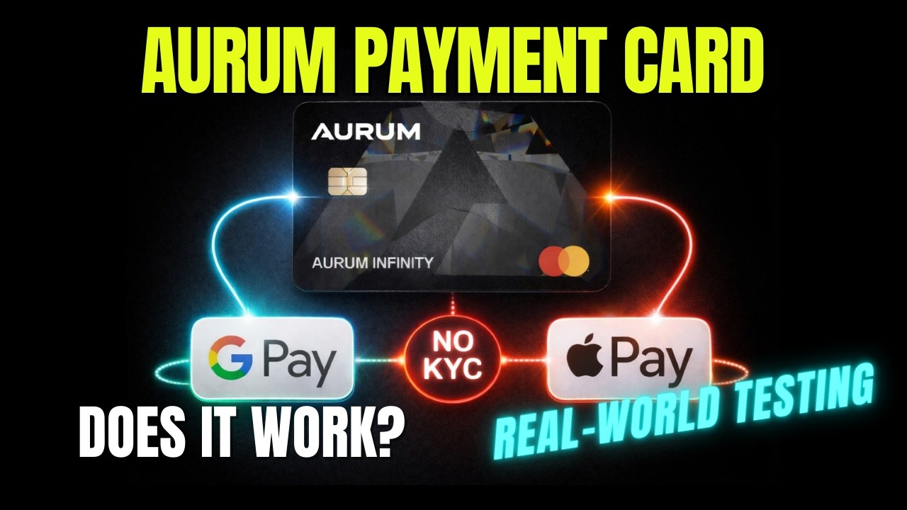 AURUM 💳 - Crypto Card Without KYC | Purchase & Setup | Real Experience (2026) | Ep. 6 🇺🇸