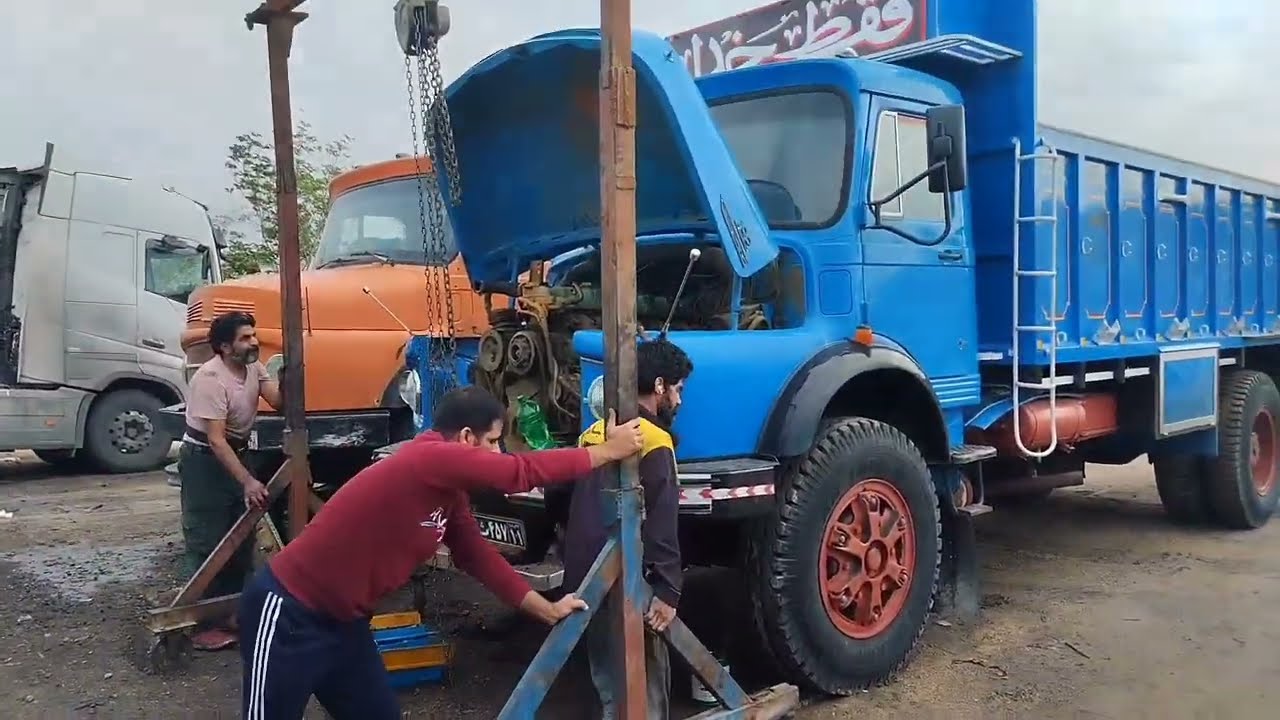 Truck Repair | Mercedes Single Truck Full Engine Repair – Part 1