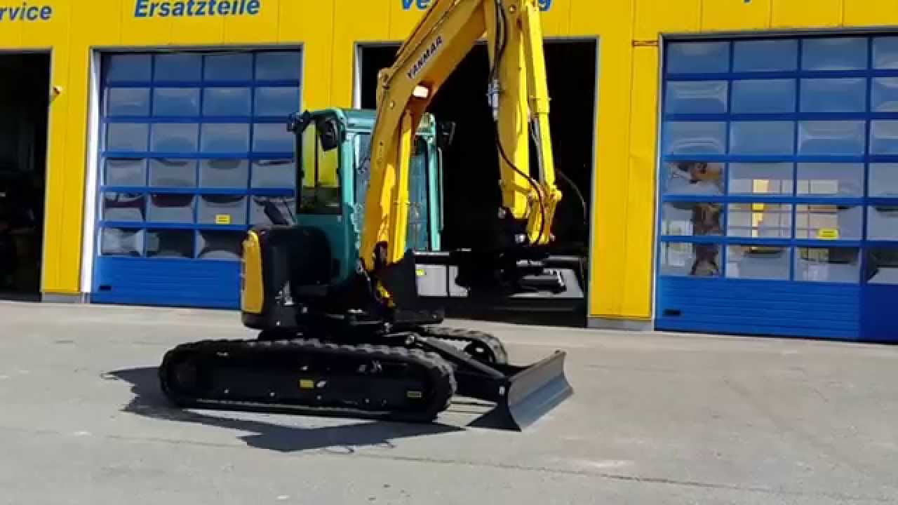 YANMAR VIO 50 U Kurzheckbagger / Short-Tail-Excavator