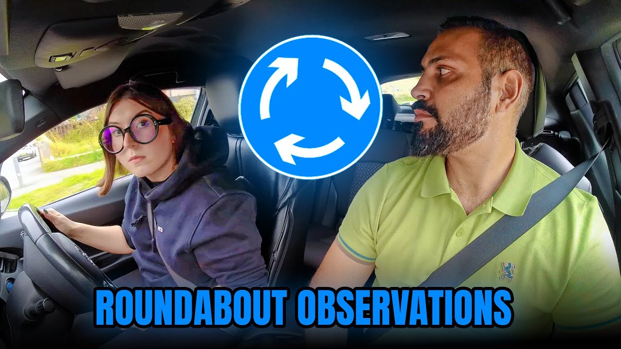 Roundabout Junction Observations | UK Driving Lessons