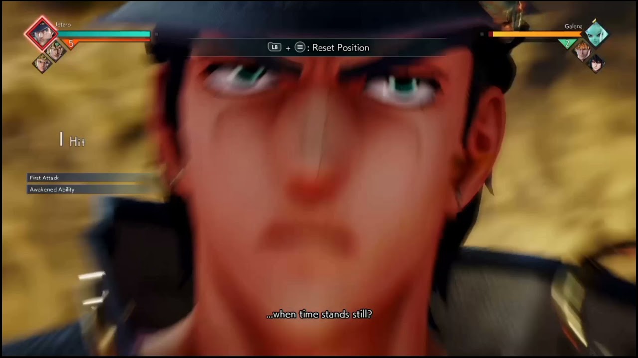 All of the Jojo characters in jump force