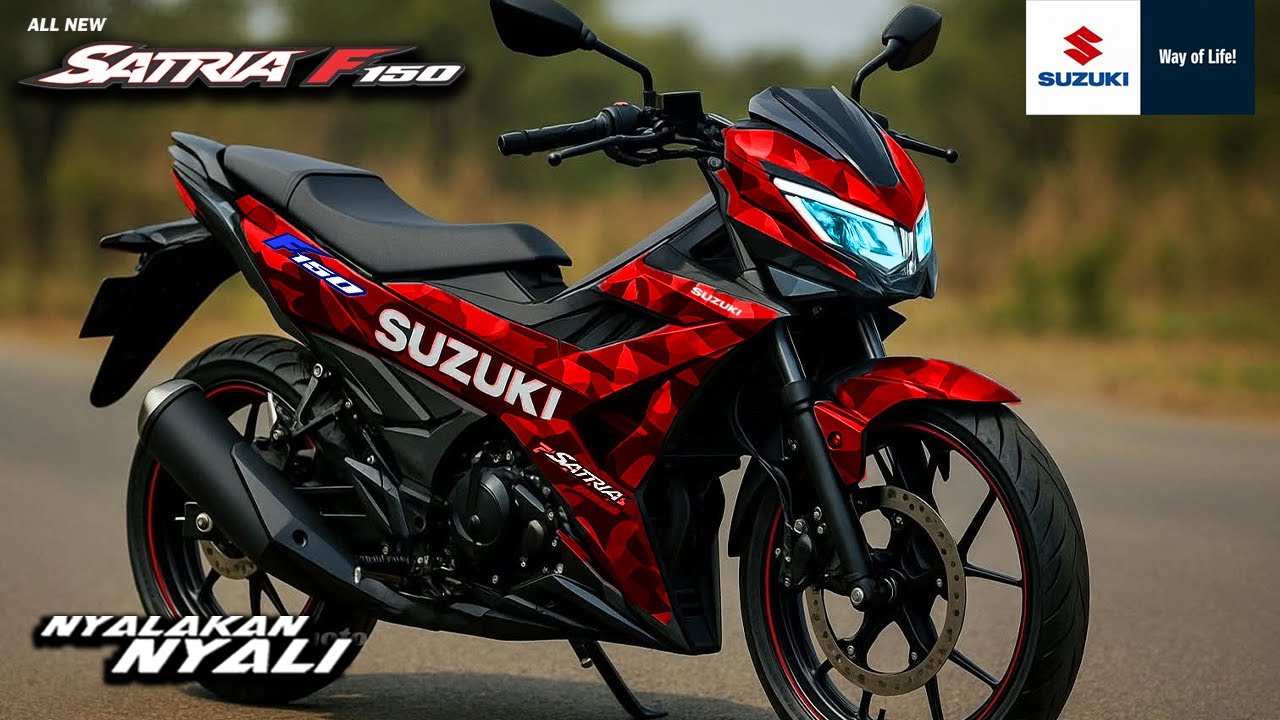 AMAZING 🔥 ALL NEW SUZUKI SATRIA F1 2025 HADIR DENGAN TAMPILAN BARU YANG SEMAKIN KEREN