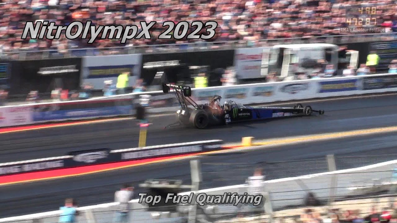 NitrOlympX 2023 - Top Fuel Qualifying || 11,000hp Nitro Power