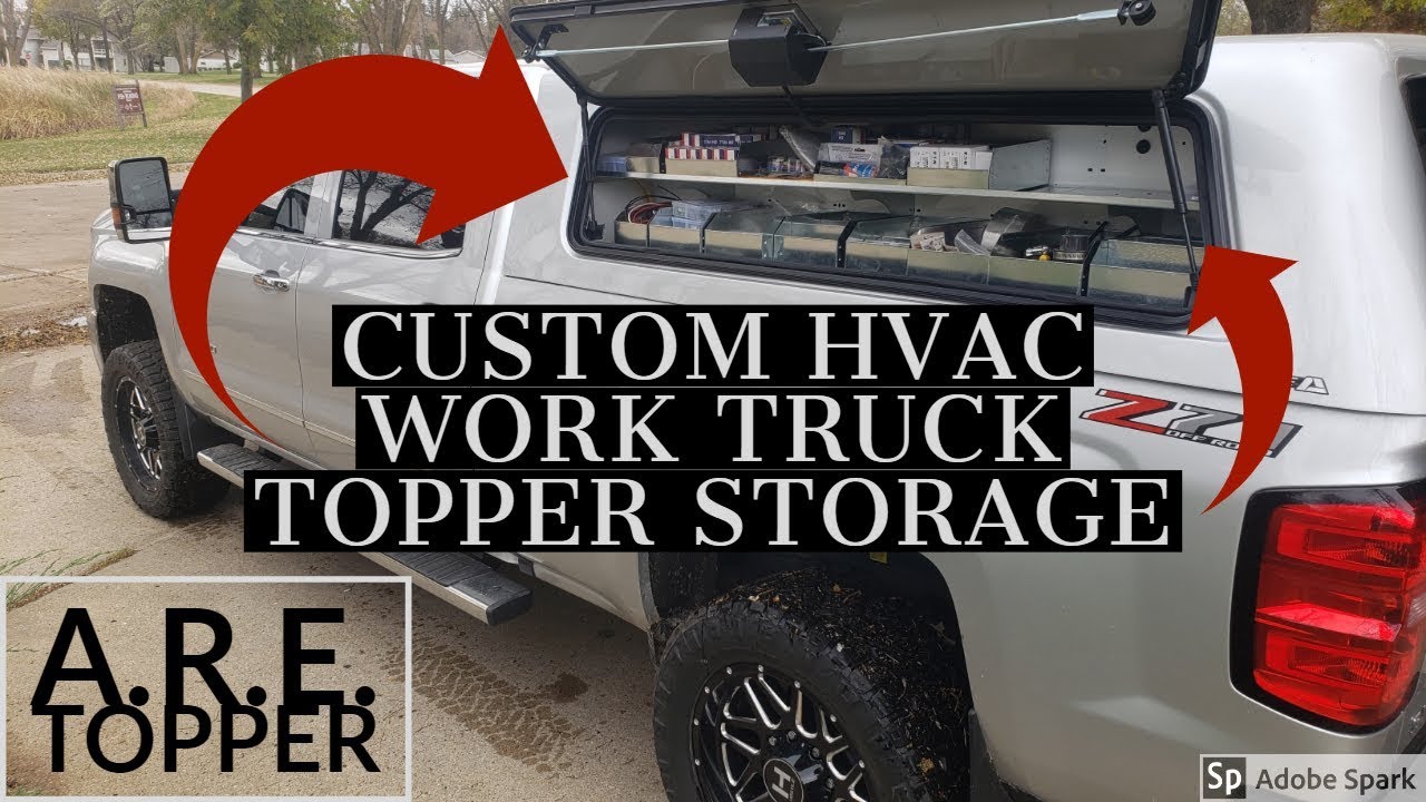 New HVAC Work Truck Project! Episode 3. Custom Made Steel Shelving & Containers