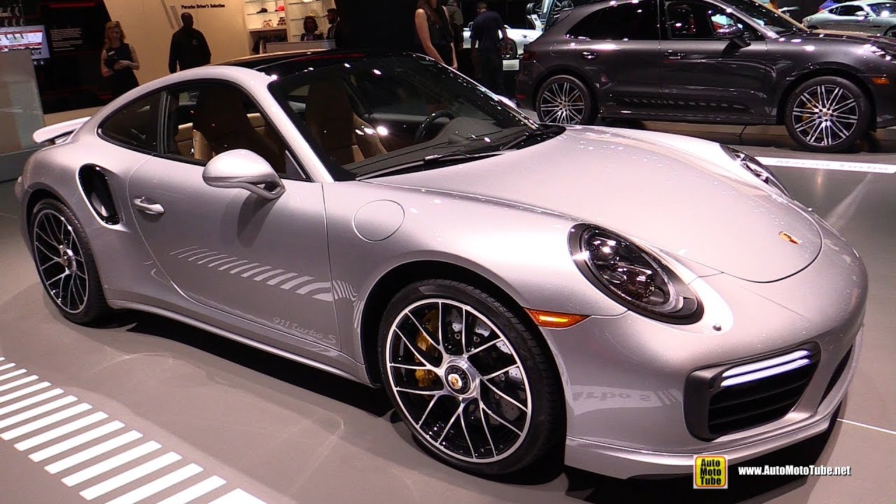 2017 Porsche 911 Turbo S - Exterior and Interior Walkaround - 2017 New York Auto Show