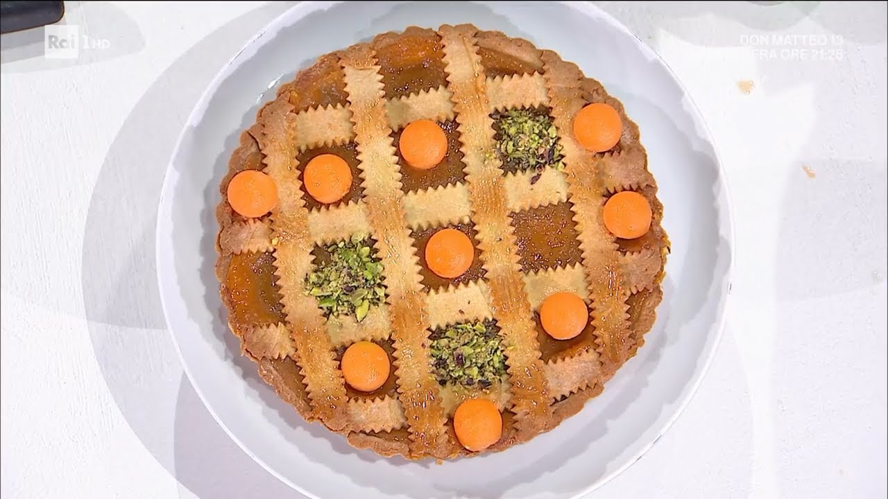 Crostata con gelo di melone cantalupo - É sempre mezzogiorno 19/05/2022