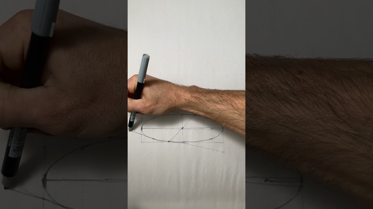 How to Draw a Perfect Cube in Perspective (freehand)