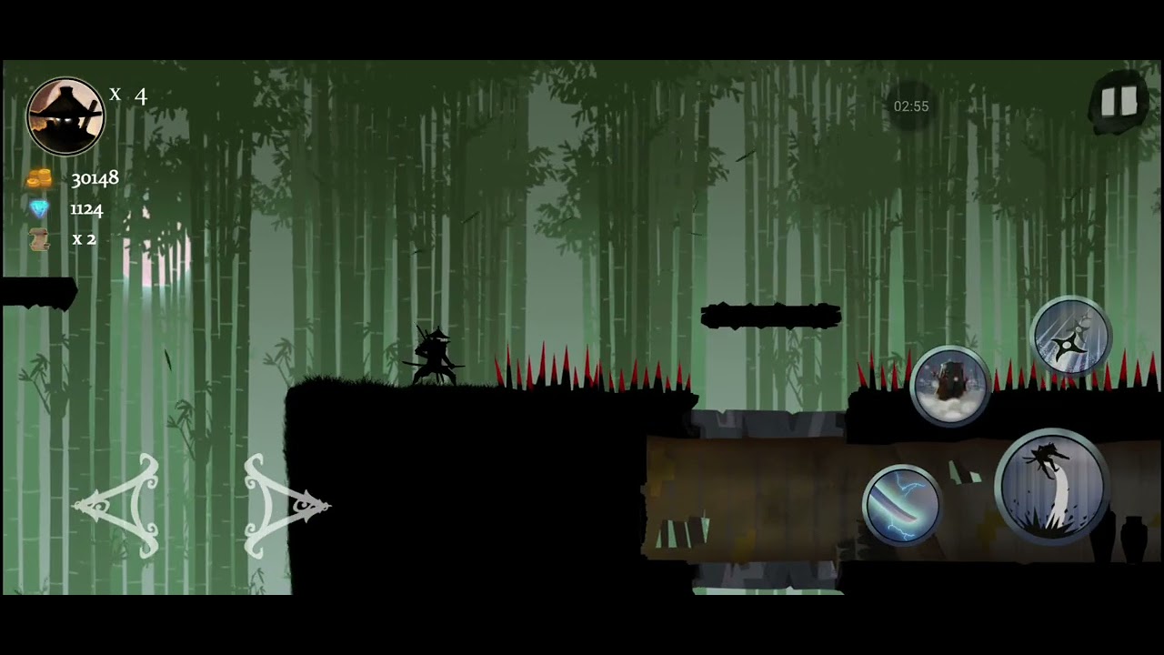 Ninja arashi chapter 1 level 8....game solve...