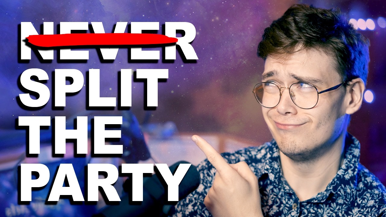 How Splitting the Party Makes Roleplay Better