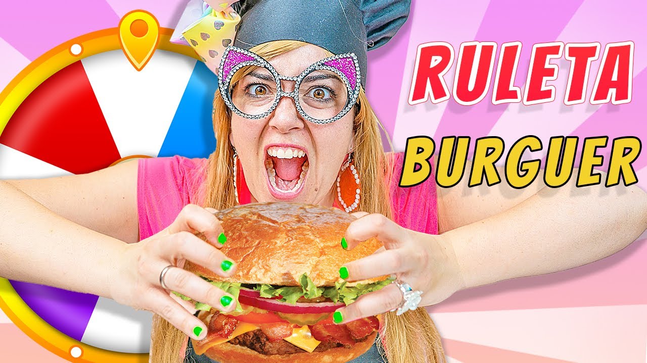 ¡La RULETA DECIDE mi BURGUER!