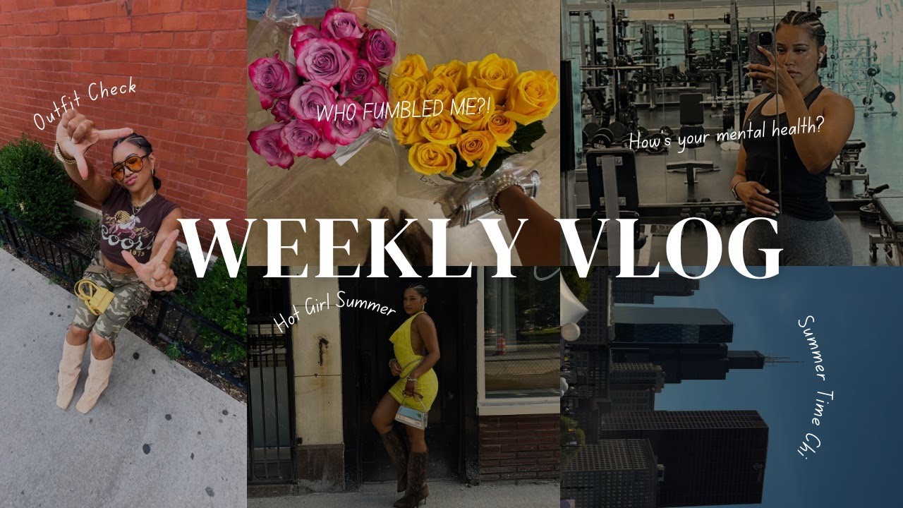 Weekly Vlog|Summer Time Chicago|Let's Catch Up