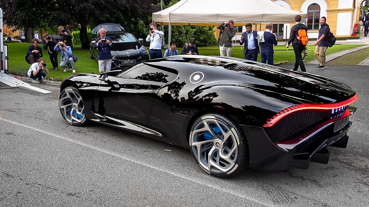 Самый дорогой в мире автомобиль Bugatti La Voiture Noir стоимостью 19 миллионов долларов.