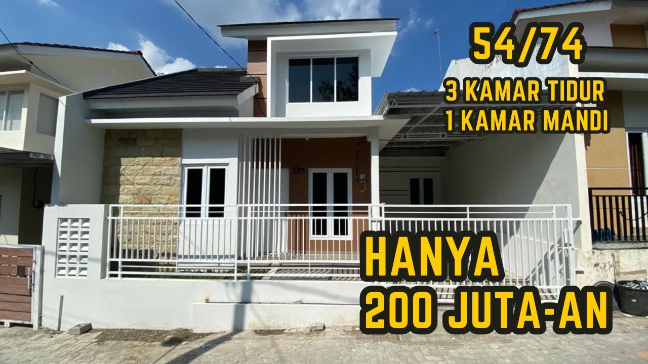 Wow!! Rumah Seperti Ini di Jogja Hanya 200 Juta?