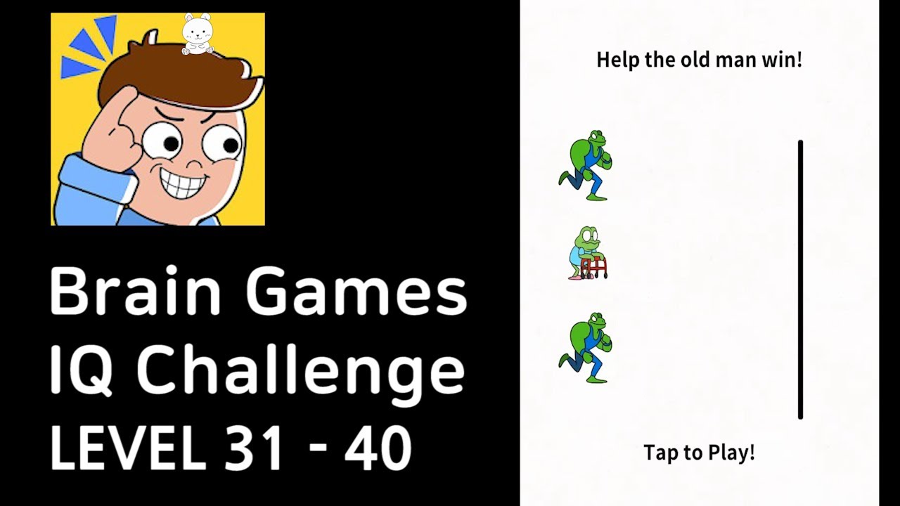 Brain Games IQ Challenge Level 31-40 Walkthrough (GAMEJAM)