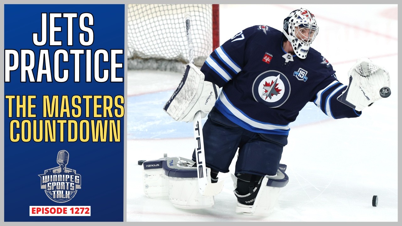 Winnipeg Jets practice & hit the road, countdown to The Masters