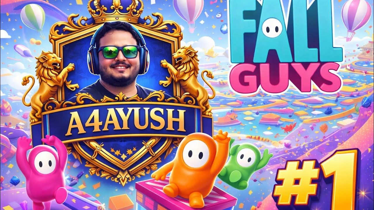 first live gameplay of fall guys #1