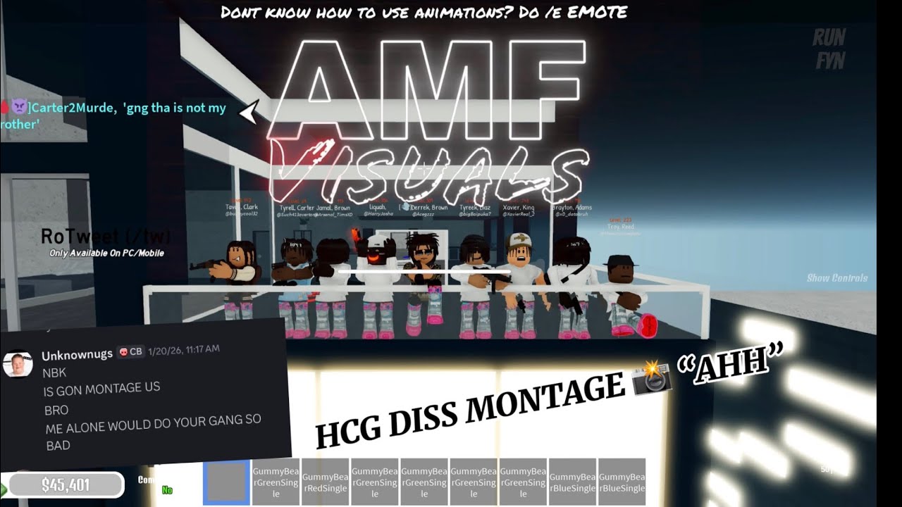HCG^K DISS MONTAGE “AHH” Presented By Acegzzz