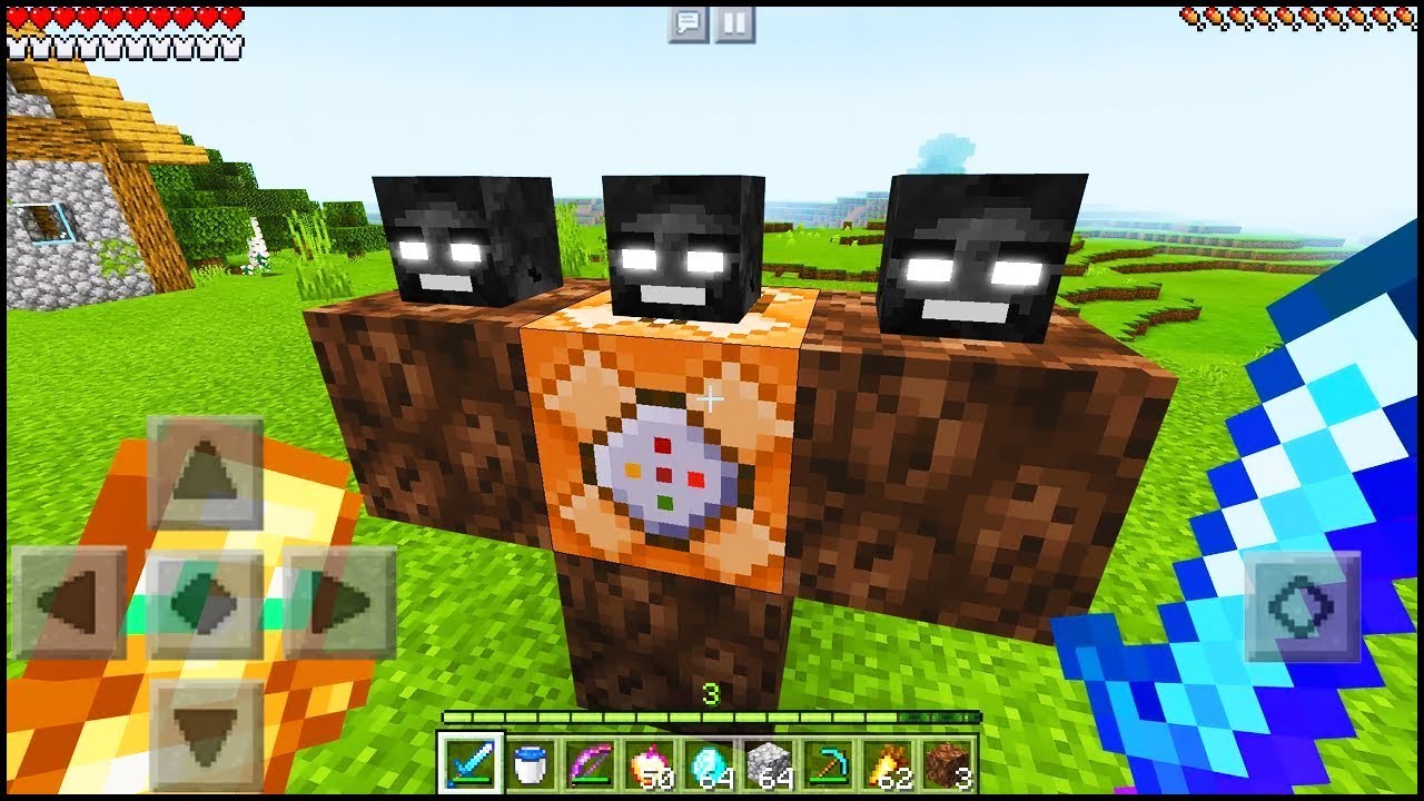 Come EVOCARE in WITHER STORM su MINECRAFT ita! POCKET Edition (PE)