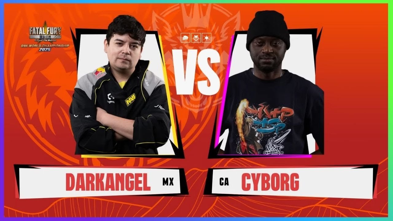 DARKANGEL VS CYBORG - Fatal Fury City of The Wolves SNK World Championship 2025 WINNERS RD1
