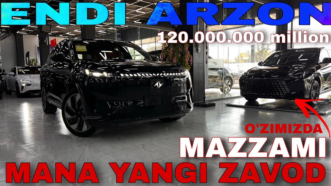 O'ZIMIZDA YANGI ISHLAB CHIQAYOTGAN MASHINALAR ENDI OLAMIZ