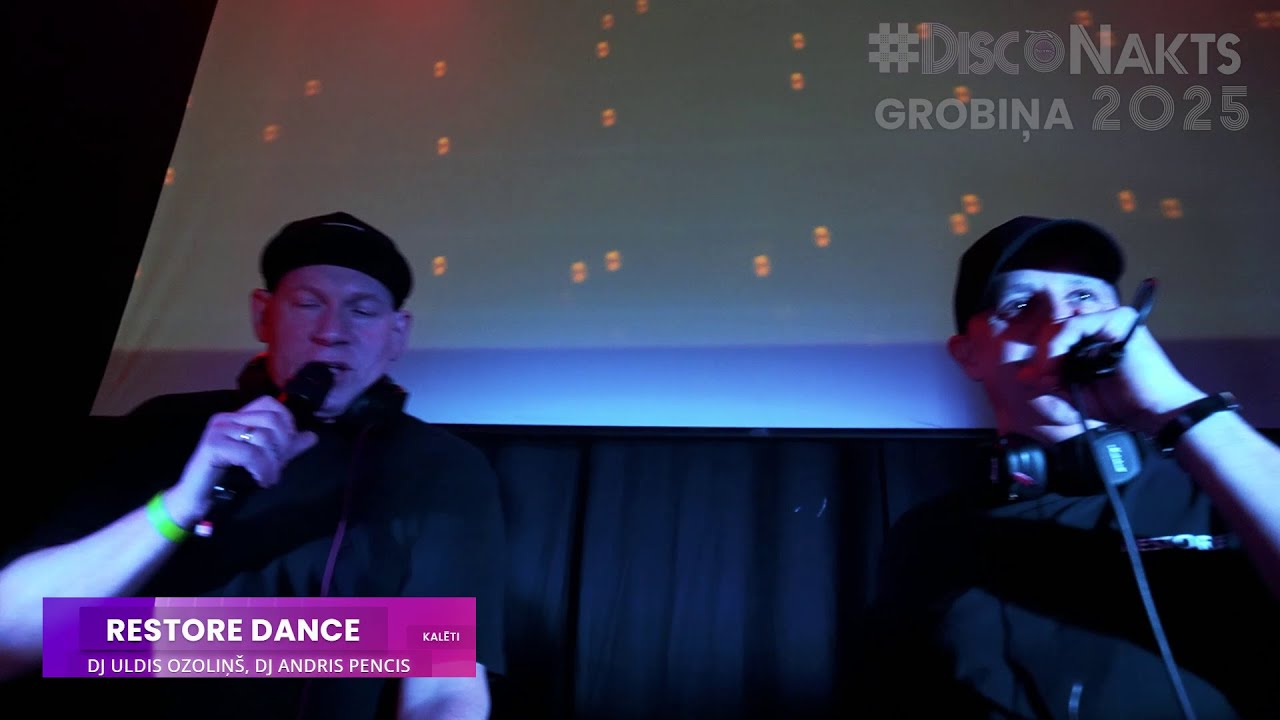 #DiscoNakts 2025 Grobiņa. Restore Dance - Man dimantu nav!