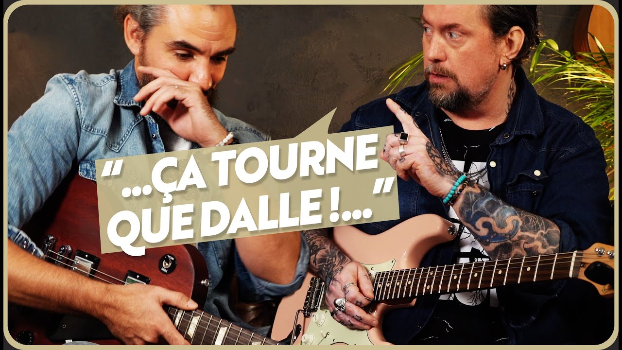 J’essaie un SOLO EN ARPÈGE, Seb est cash 😅, mais il me donne de bonnes clefs