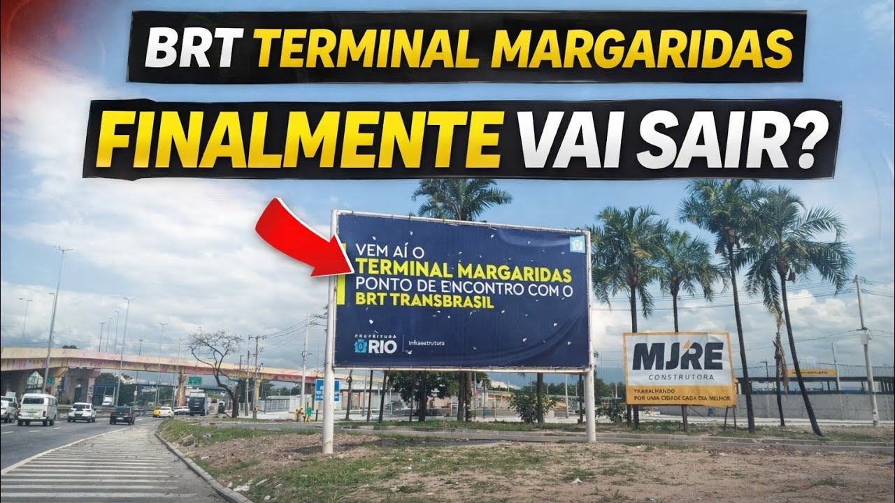 sobrevoei as obras do BRT Margaridas e olha isso ...
