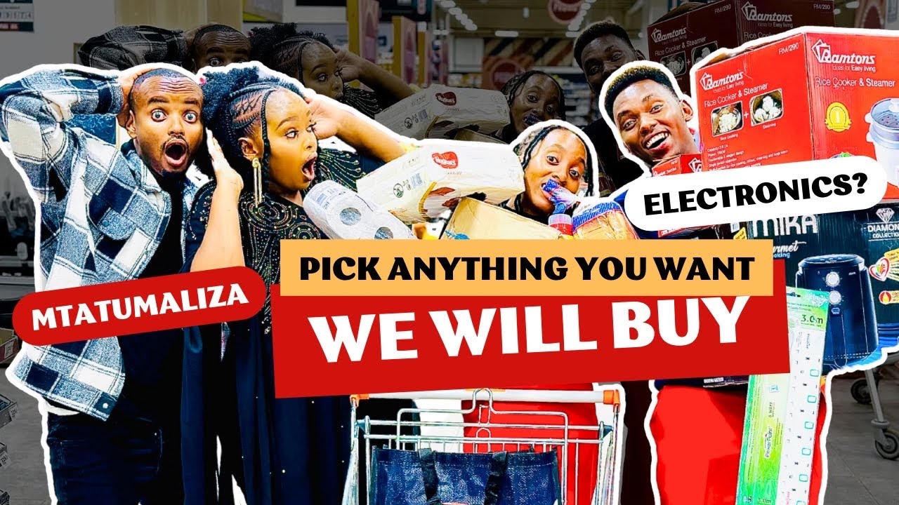 “Pick Anything You Can Carry We Will Pay” Challenge On @Wapendwa Muziki | WaJesus