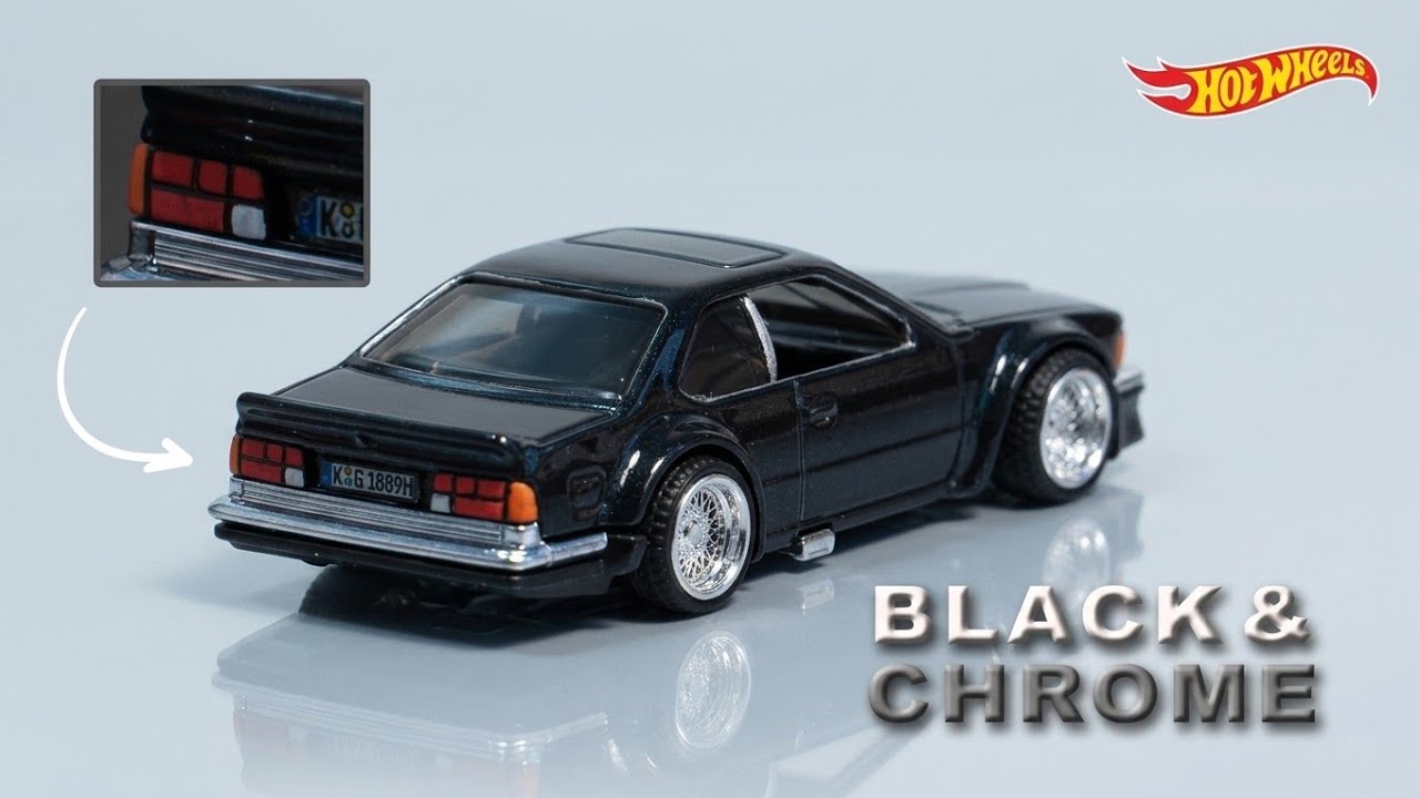 From Racer to Sleeper: Custom BMW 635CSi Hot Wheels Transformation