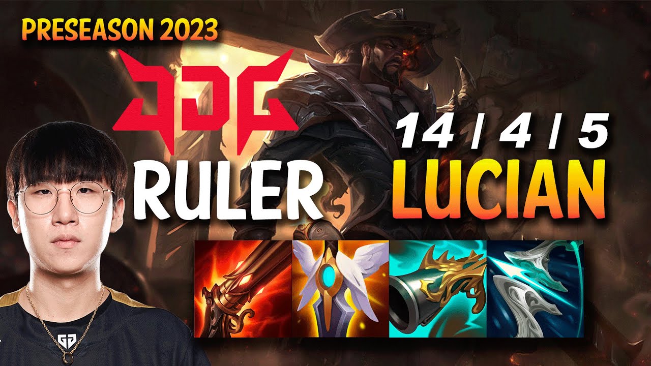 JDG Ruler LUCIAN vs KAI'SA ADC - KR Ranked