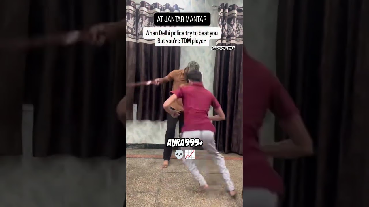 TDM Player in CJP Protest 💀#shorts #cjp #neet #pubgmobile #funny