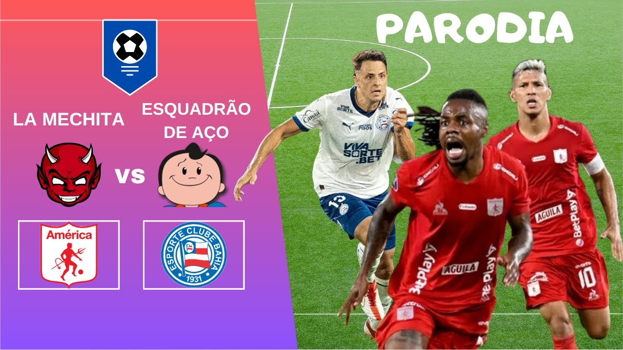 Canción América de Cali vs Esporte Club Bahia 2025 | (Parodia Copa Sudamericana Playoffs)