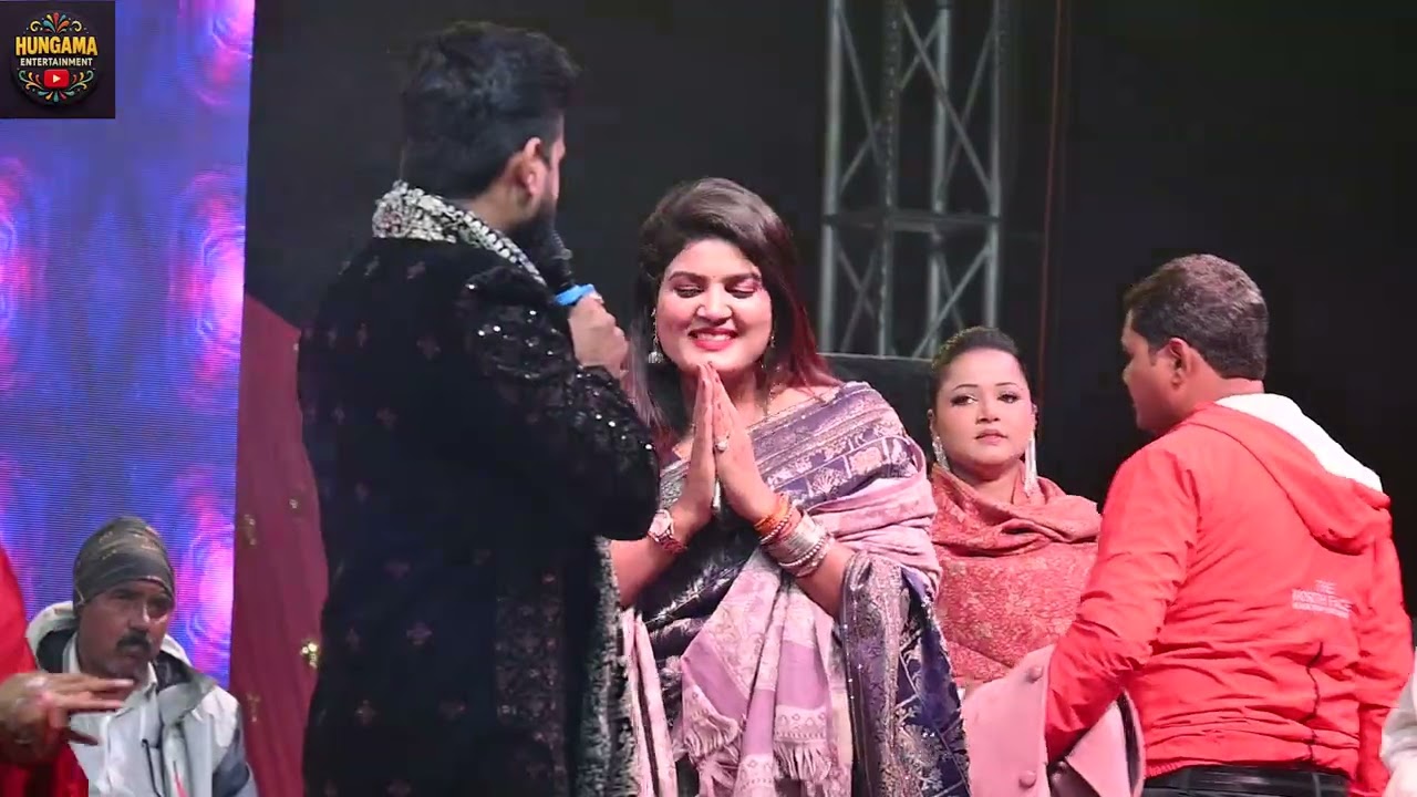 #Ritesh_Pandey #stage show मुँह मारो कमइला के|स्टेज पर गाते ही दर्शक झूम उठेbhojpuri_stage_show